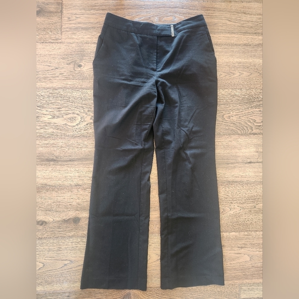 Studio Works Black Flare Dress Pants Size 8